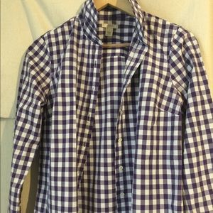 Women's J Crew button down shirt size 4